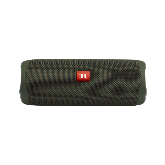 JBL Flip 5 - Green - Portable Waterproof Speaker - Front